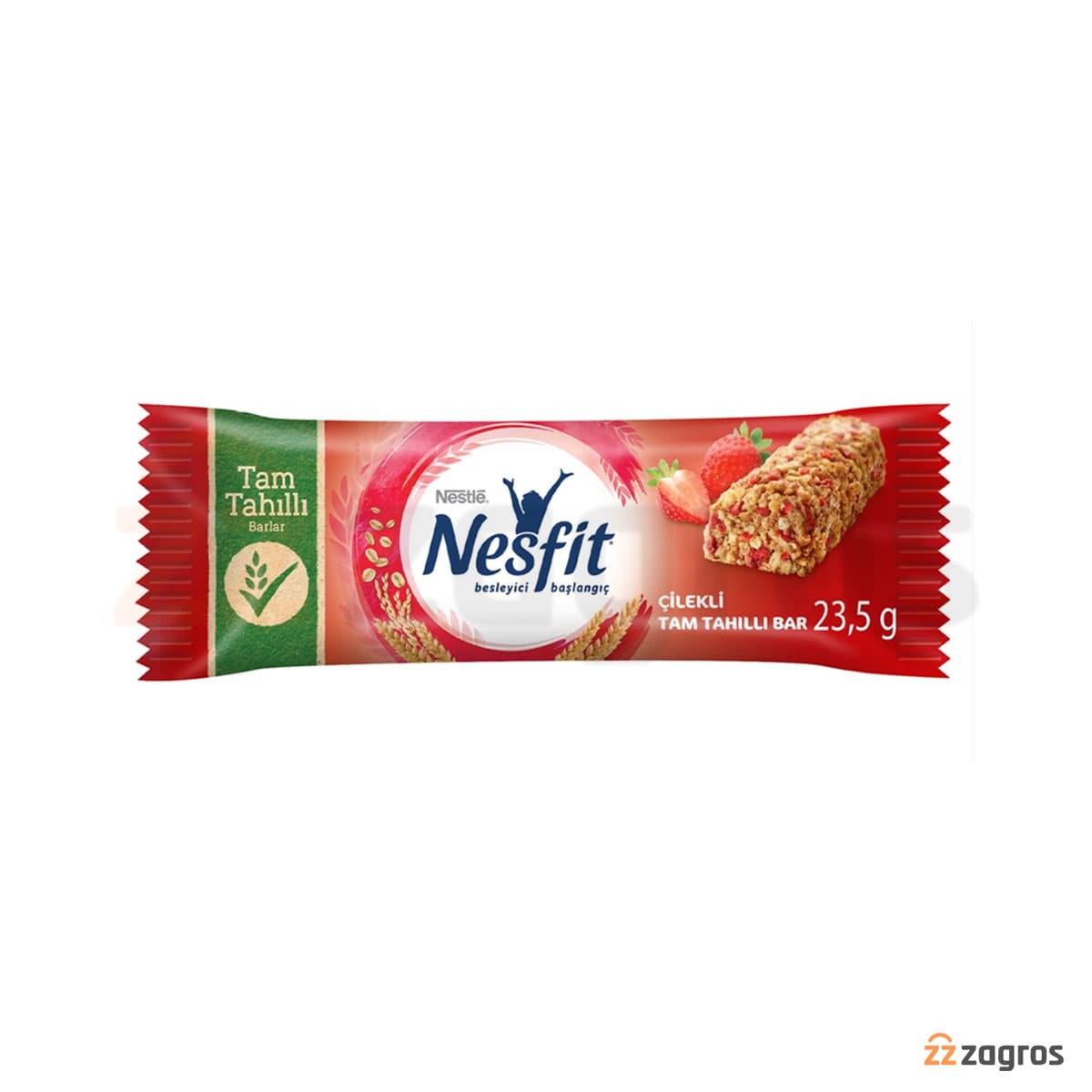 نستله نسفیت پروتیین بار توت فرنگی 23.5 گرم — تصویر ۳