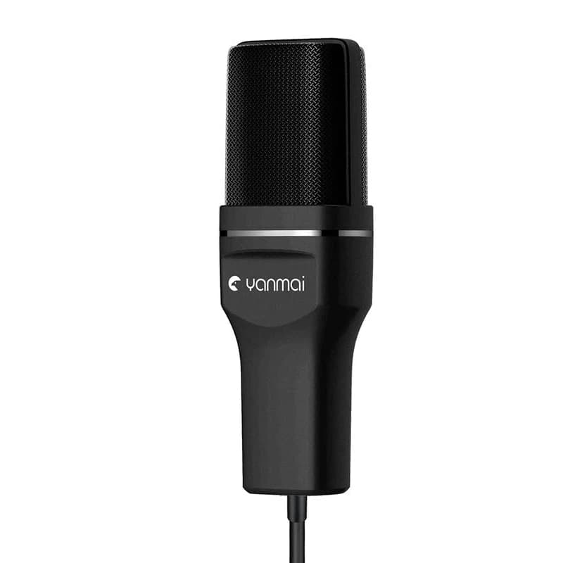 میکروفون کندانسور و سه پایه لرزشگیر Yanmai SF-777 + پاپ فیلتر — تصویر ۹