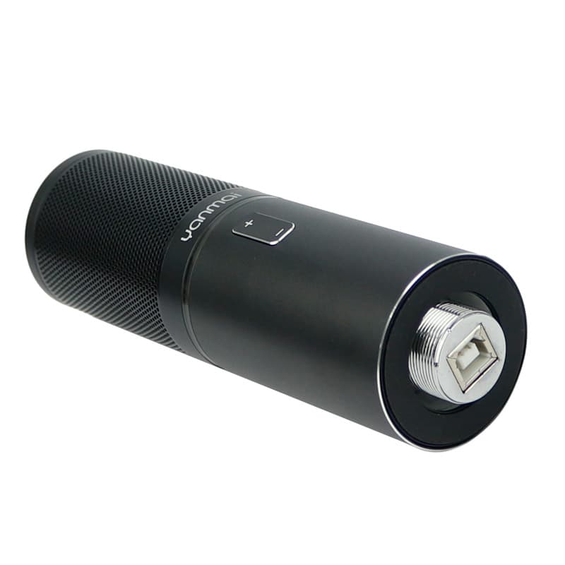 میکروفون کندانسور و پایه لرزشگیر Yanmai Q9 Plus + پاپ فیلتر — تصویر ۶