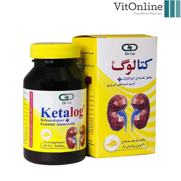 قرص کتالوگ دکتر گیل 60 عدد