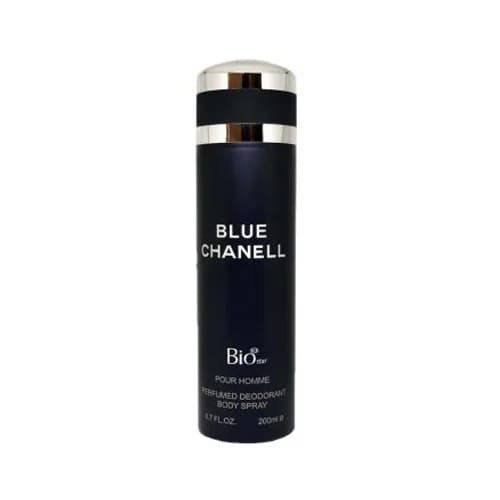 اسپری بدن مردانه بیو استار مدل Blue Chanel حجم 200 میلی لیتر