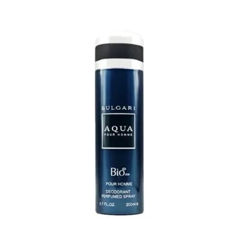 اسپری بدن مردانه بیو استار مدل Bulgari Aqua حجم 200 میلی لیتر