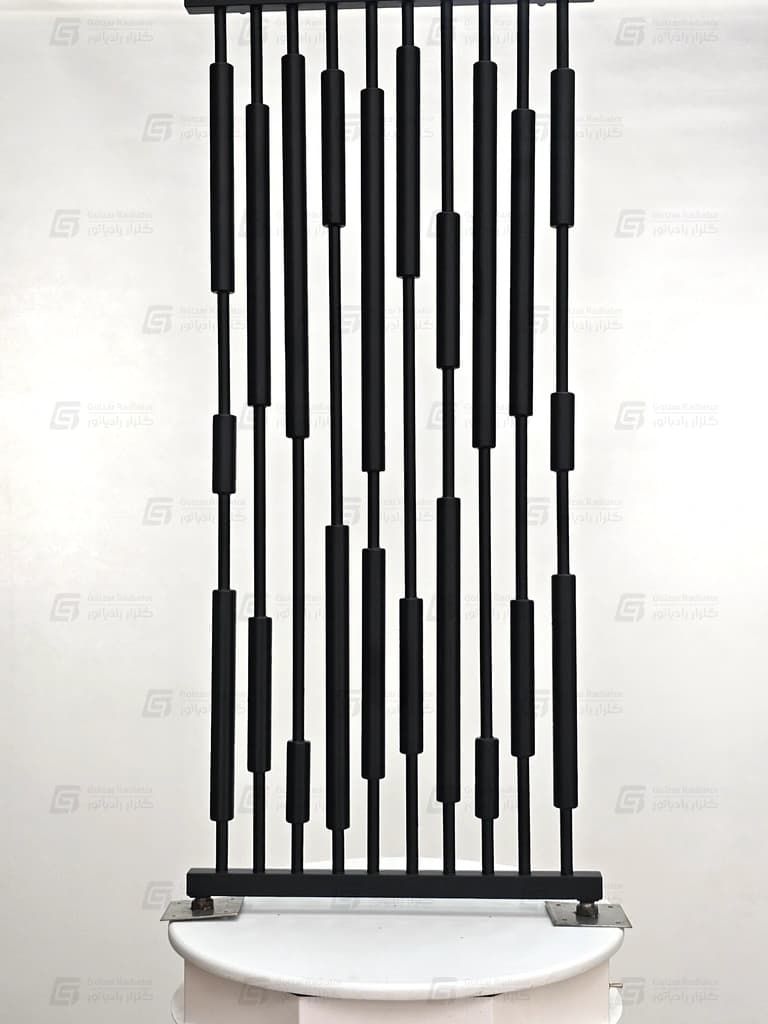 رادیاتور حوله خشک کن استیل مدل بارفیکسی بلند ابعاد 55×120 سانتی متر