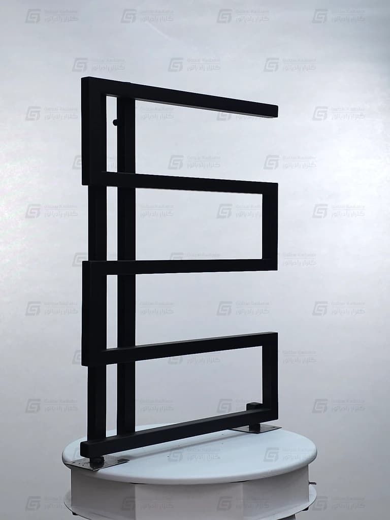 حوله خشک کن استیل مدل کلار مدل حرف S ابعاد 55×80 سانتی متر