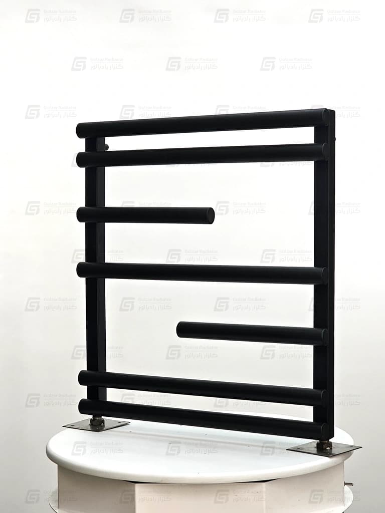 حوله خشک کن استیل مدل آترین ابعاد 55×60 سانتی متر