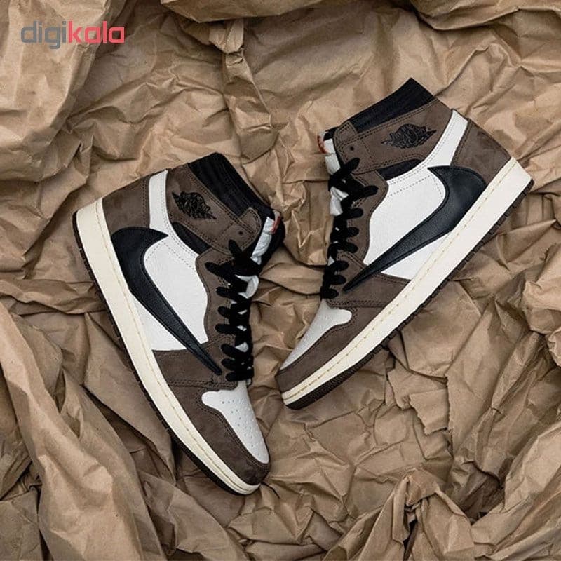 کفش راحتی مردانه مدل Air Jordan 1 کد 372890 — تصویر ۴