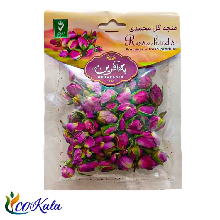 غنچه گل محمدی به آفرین 20 گرم