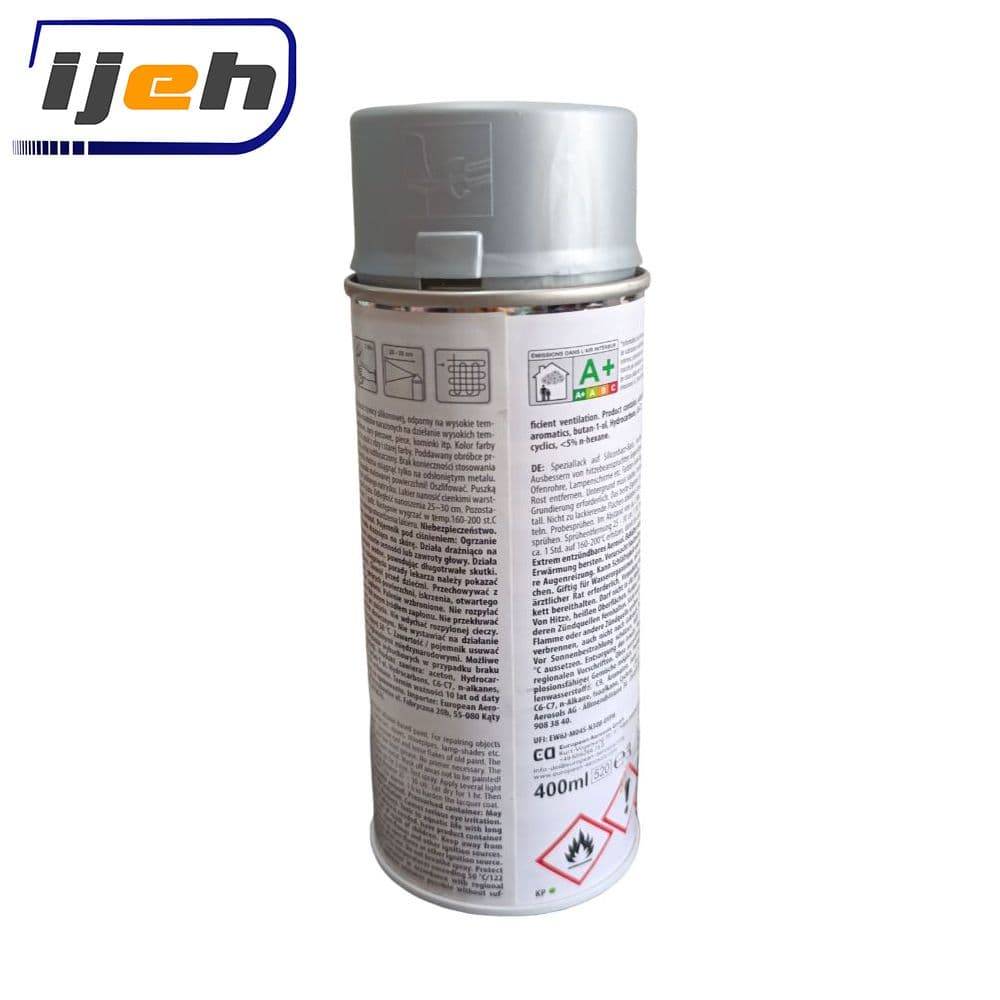 اسپری نسوز نقره ای دوپلی کالر Dupli Color Thermo Spray Silver 400ml — تصویر ۹