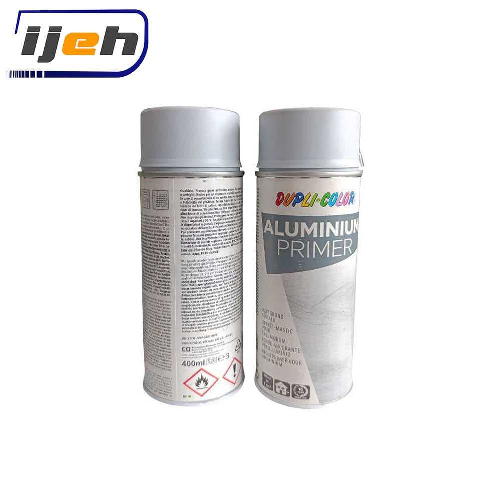 اسپری پرایمر آلومینیوم دوپلی کالر DUPLI COLOR Aluminium Primer Spray 400ml — تصویر ۹