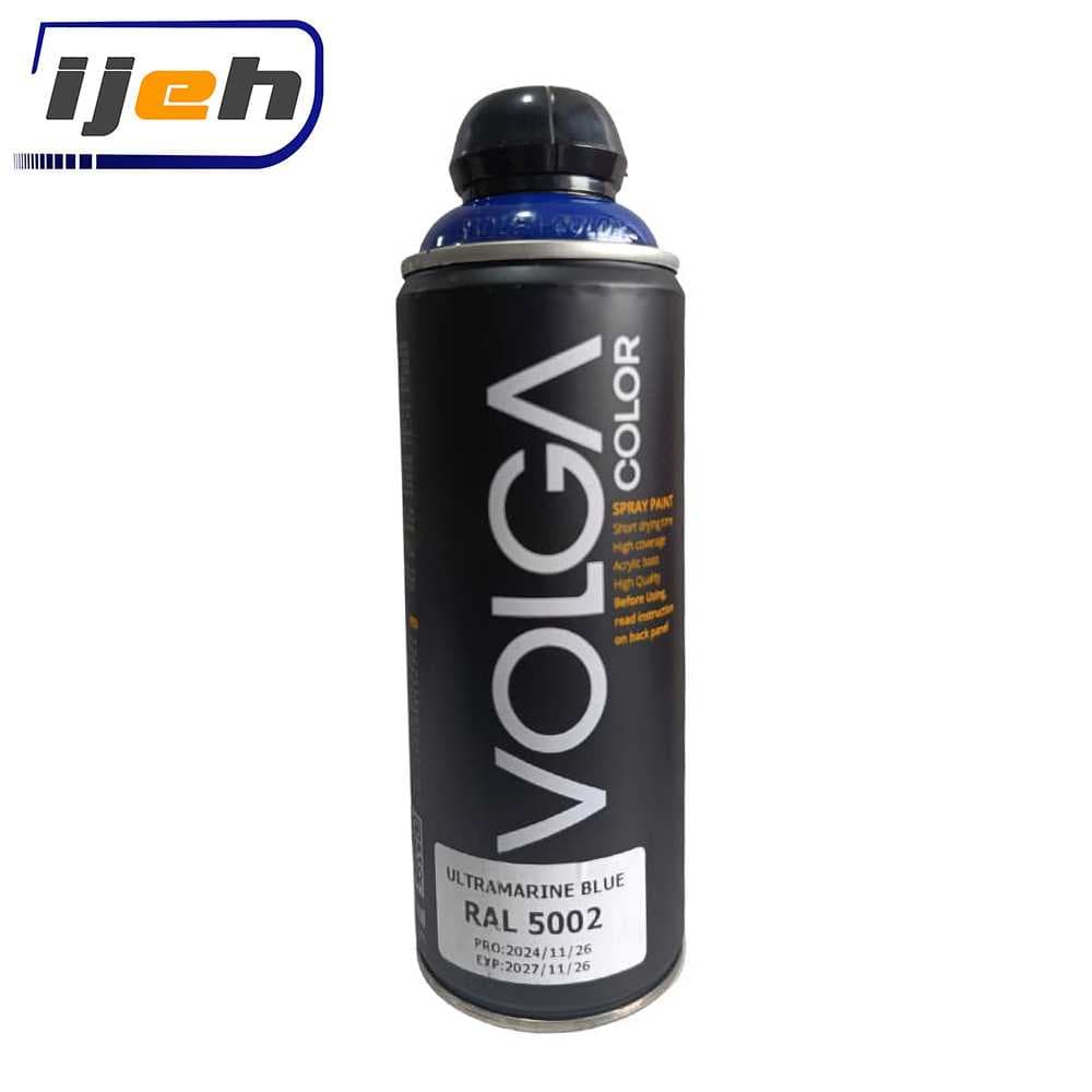 اسپری رنگ آبی اولترامارین ولگا Volga Ultramarine Blue Spray Paint 400ml – Code 5002 — تصویر ۱۱