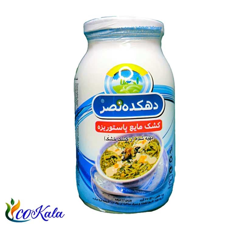 کشک شیشه دهکده نصر 700 گرمی