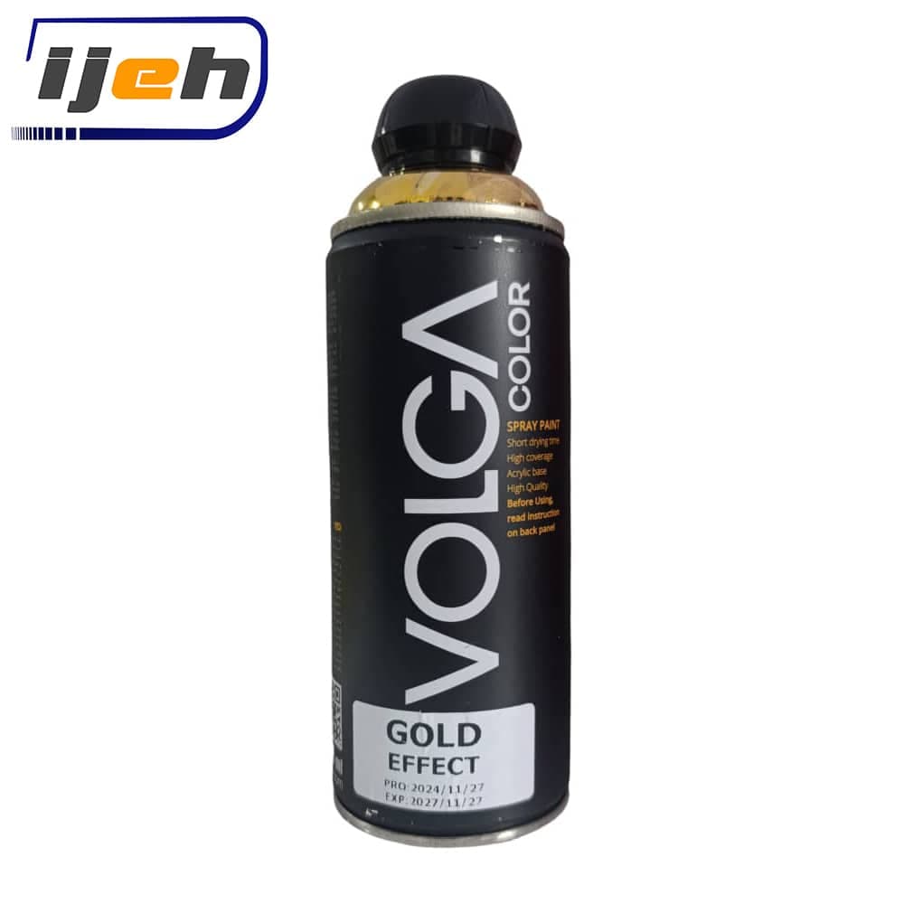 اسپری رنگ طلایی ولگا Volga Spray Paint Gold Effect 400ml — تصویر ۱۰