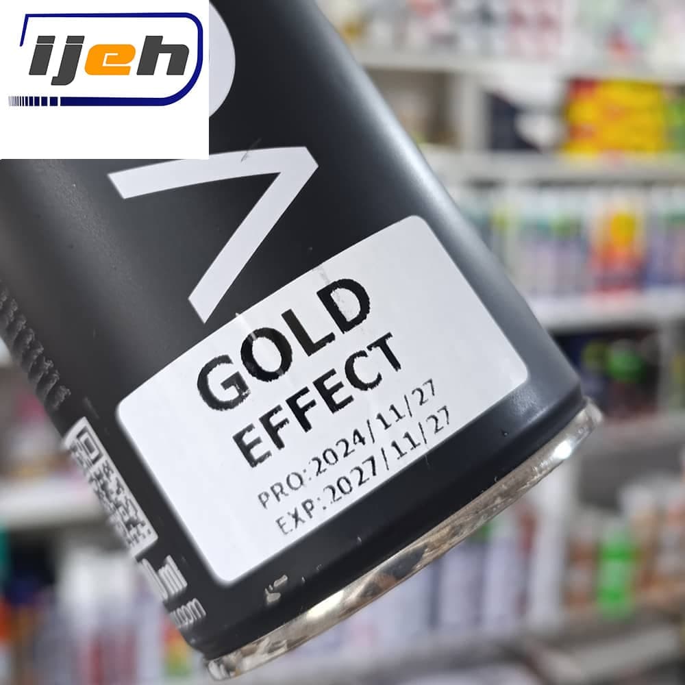 اسپری رنگ طلایی ولگا Volga Spray Paint Gold Effect 400ml — تصویر ۱۲