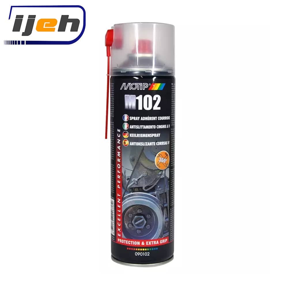 اسپری ضد لغزش تسمه موتیپ مدل MOTIP V-Belt Spray M102