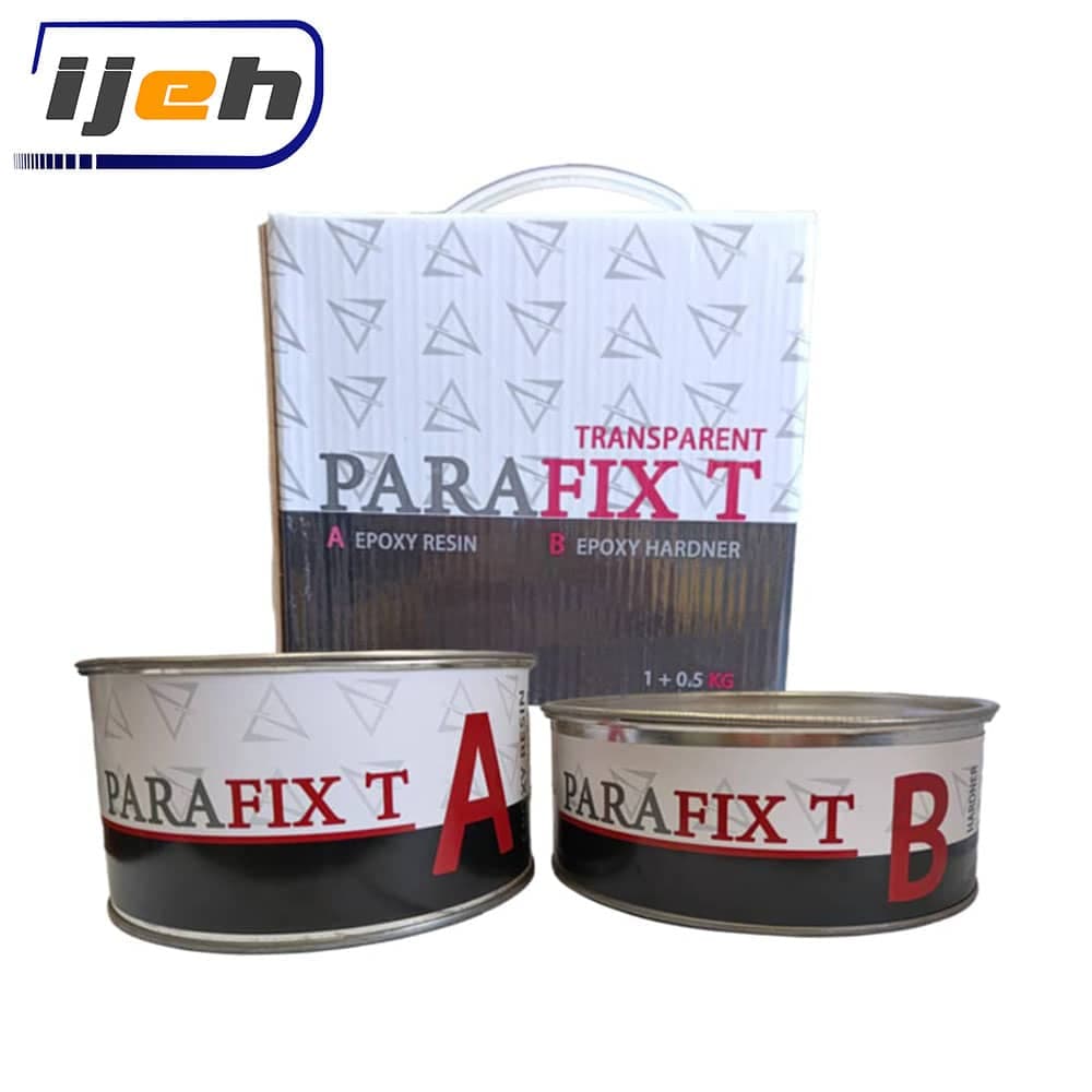 چسب اپوکسی دوجزئی شفاف پارافیکس – Parafix Transparent Two-component Epoxy Adhesive 1.5kg