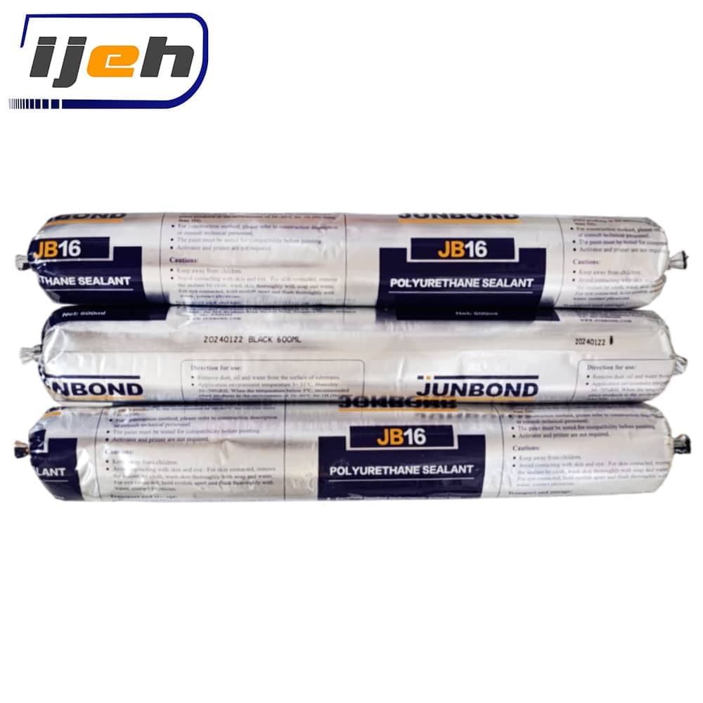 چسب پلی اورتان سوسیسی مشکی جانباند مدل Junbond Black Sausage Polyurethane Sealant (Pu60) – Jb16 — تصویر ۲
