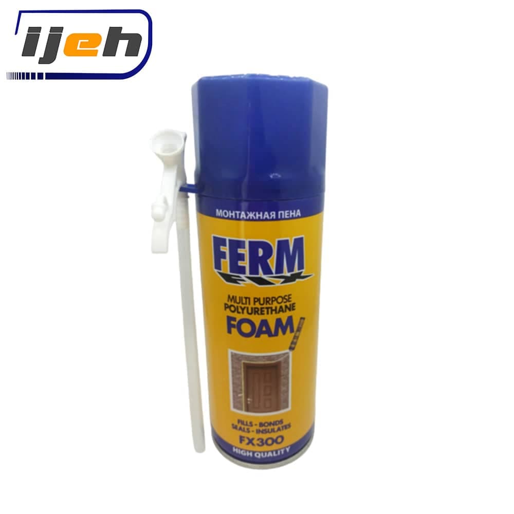 اسپری فوم پلی اورتان فرم فیکس شلنگی Ferm Fix Multi Purpose Polyurethane Foam Fx300 300ml – Fx300 — تصویر ۲