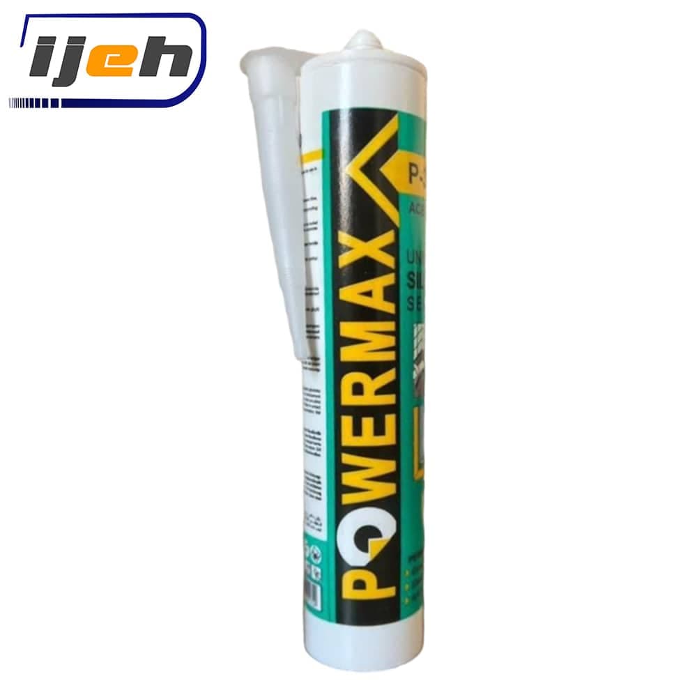 چسب سیلیکون استوکسی یونیورسال شفاف پاور مکس جعبه 24 عددی- Powermax Acetoxy Universal Silicone Sealant 280gr — تصویر ۱۰