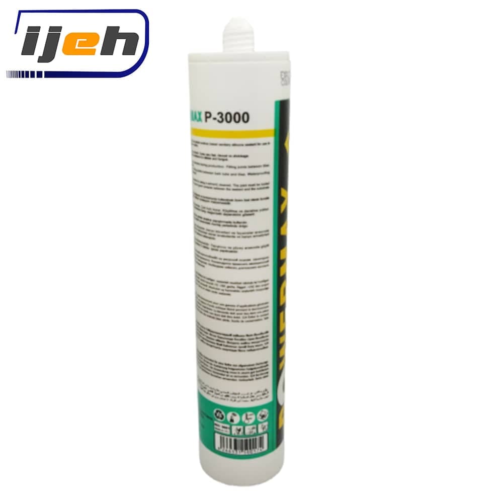 چسب سیلیکون استوکسی یونیورسال شفاف پاور مکس جعبه 24 عددی- Powermax Acetoxy Universal Silicone Sealant 280gr — تصویر ۵