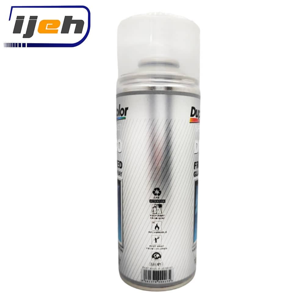اسپری شيشه مات كن دکو دوپلی كالر – dupli color specialist deco frosted glass spray 400ml — تصویر ۵