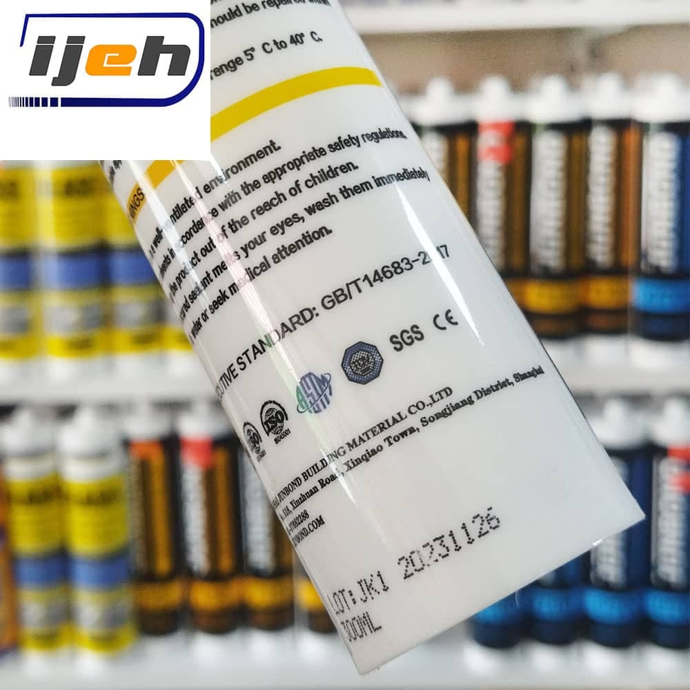 چسب همه کاره سیلیکون اسیدی سفید جانباند Junbond Acetic Glass Sealant 7132 300ml – JB7132 — تصویر ۶