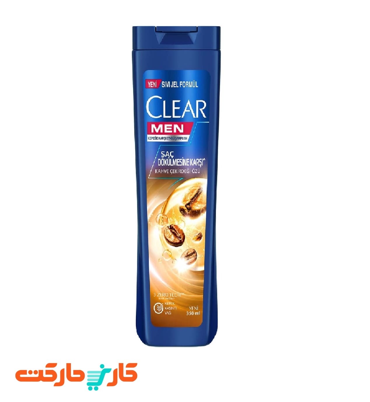 شامپو مردانه کلیر ضد ریزش مو 350 میلی لیتر (Clear anti hair fall)
