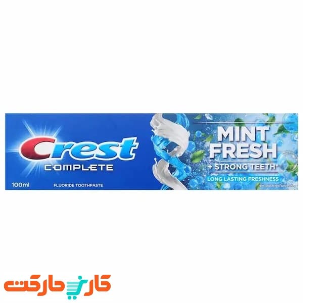 خمیر دندان کرست مدل Fresh Mintحجم 100 میلی لیتر (Crest)