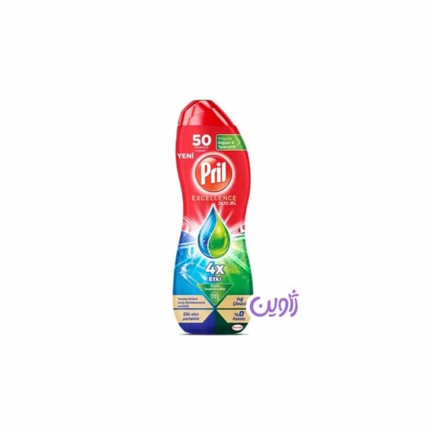 ژل ماشین ظرف شویی پریل 4کاره