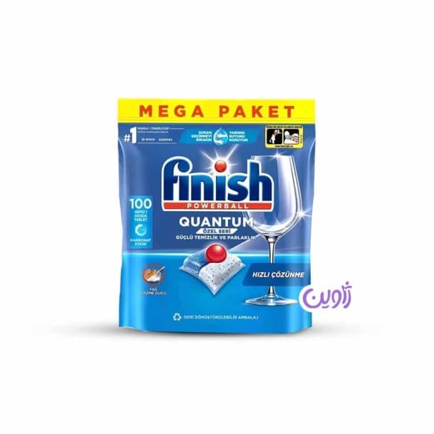 قرص کوانتوم فینیش اصل 100عددی FINISH
