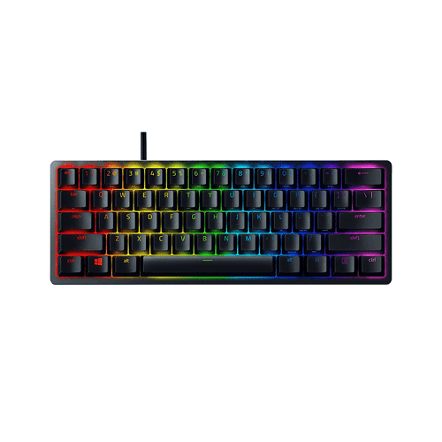 کیبورد گیمینگ ریزر RAZER Huntsman mini با سوییچ قرمز