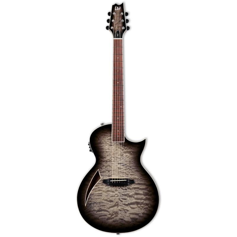 ESP LTD TL-6 QM – Charcoal Burst — تصویر ۵