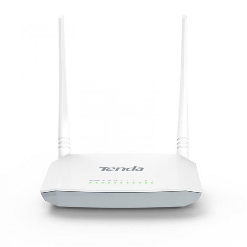 مودم روتر ADSL2 Plus بی‌سیم N300 تندا مدل Tenda D301 V2