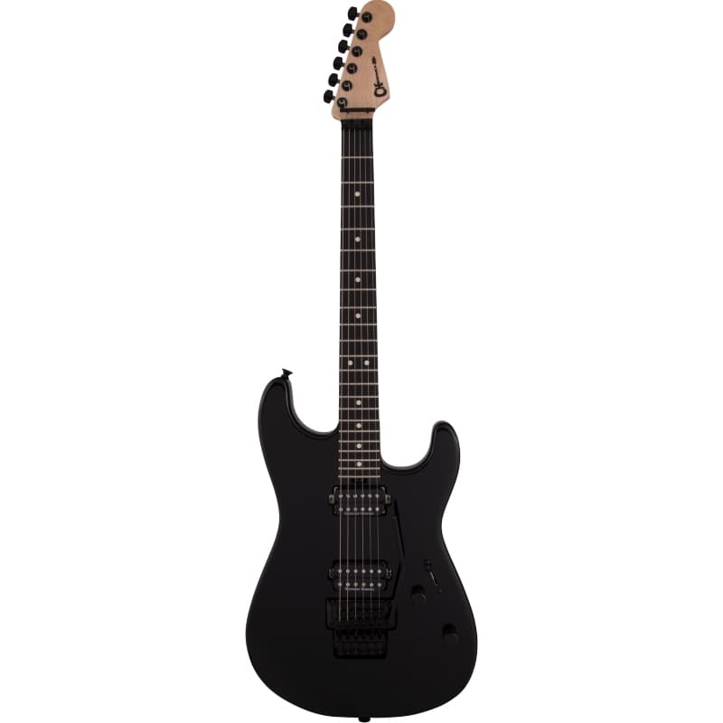 Charvel Pro-Mod San Dimas Style 1 HH Floyd Rose Ebony – Gloss Black