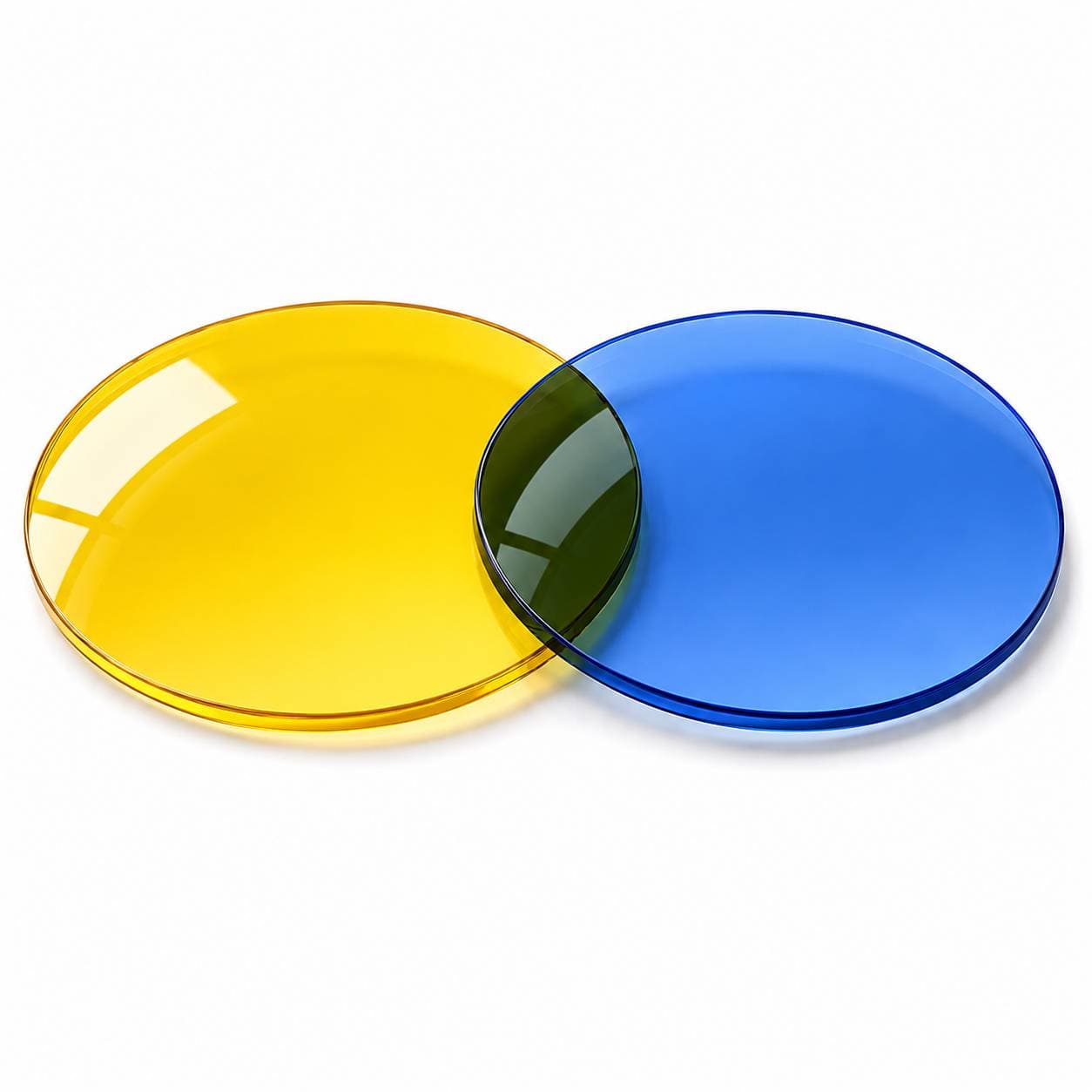 عدسی رنگی مخصوص شب UV400 با پوشش آنتی‌رفلکس | UV400 Night Anti-Reflective Colored Lens