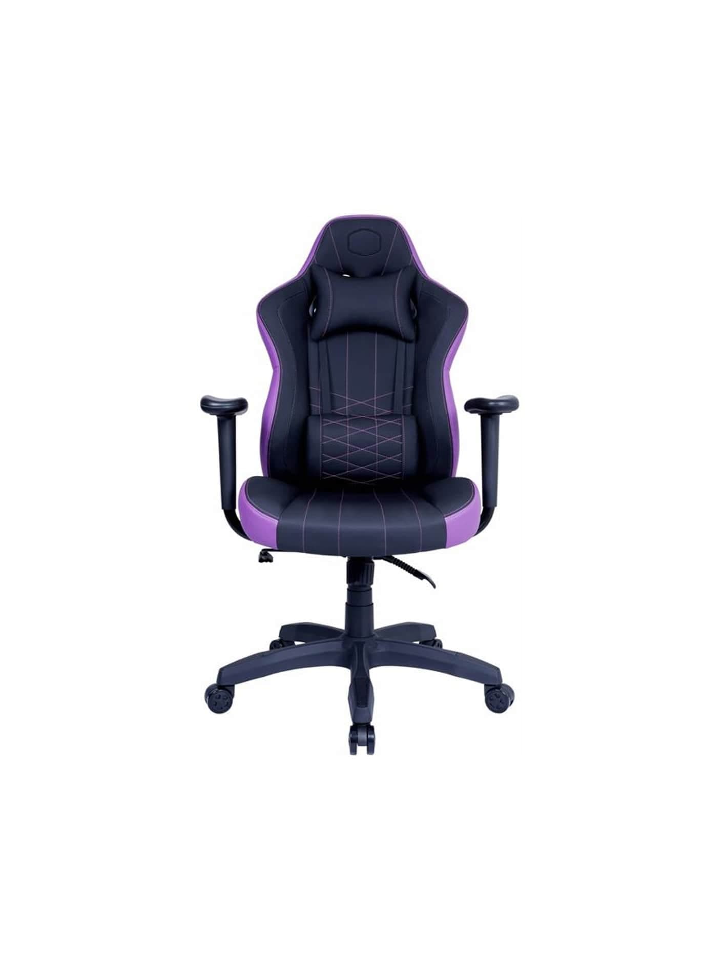 صندلی گیمینگ کولرمستر مدل GCE1 PURPLE BLACK — تصویر ۶