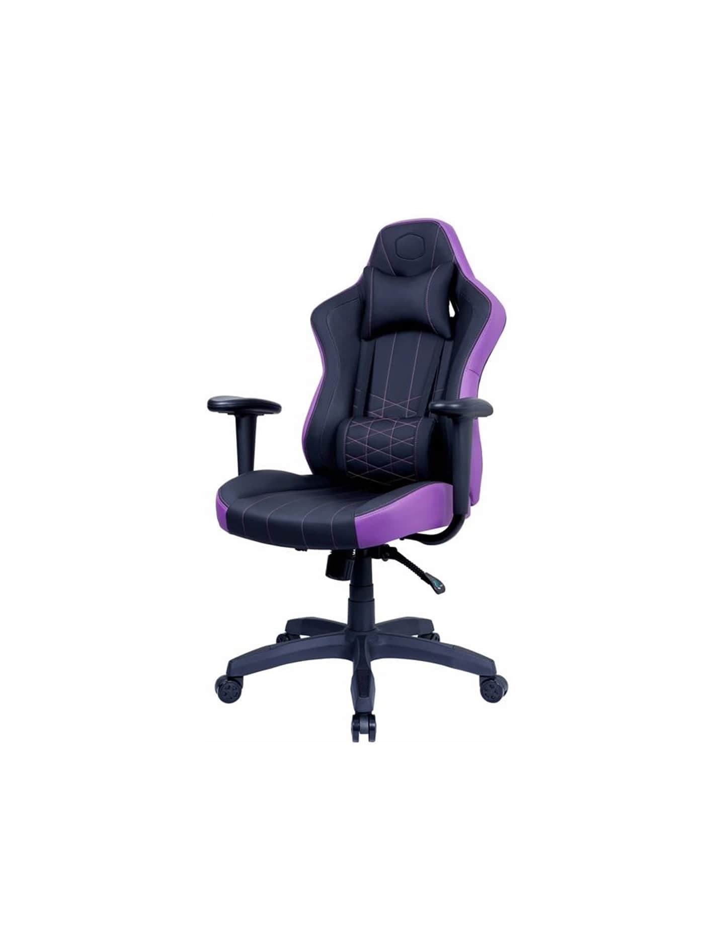 صندلی گیمینگ کولرمستر مدل GCE1 PURPLE BLACK — تصویر ۷