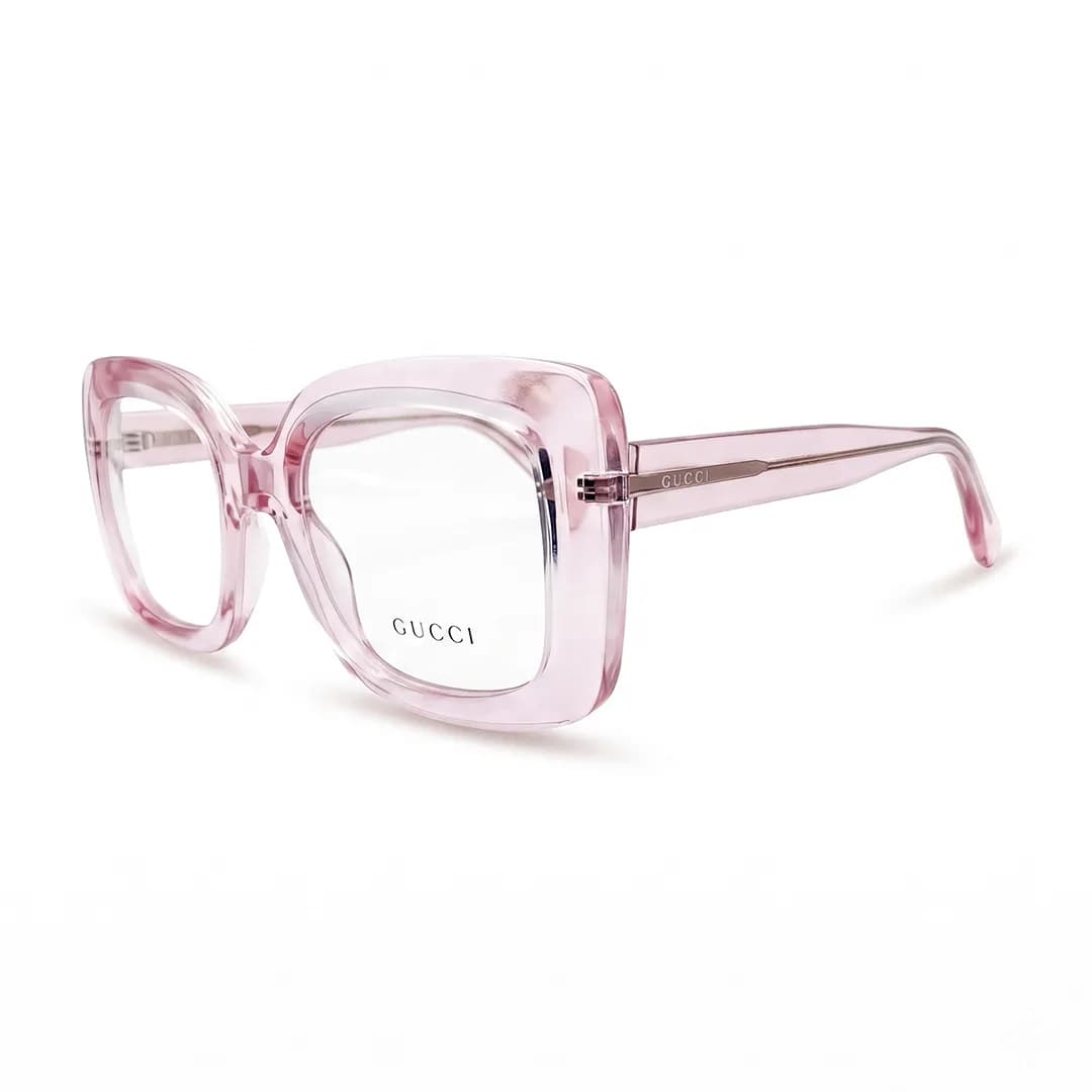 عینک طبی فریم پروانه‌ ای زنانه GUCCI مدل 2171 صورتی — تصویر ۱۱
