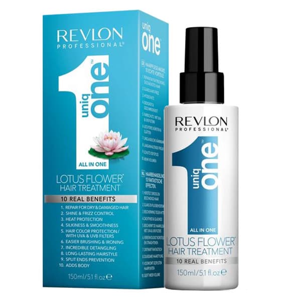 اسپری ۱۰ کاره رولون حاوی نیلوفر آبی revlon uniqe one spray