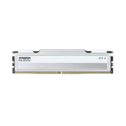 KLEVV FIT V 16GB 6400MHz CL32 DDR5 White Desktop Ram