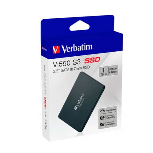 Verbatim 1TB Vi550 2.5″ Internal Solid State Drive SSD