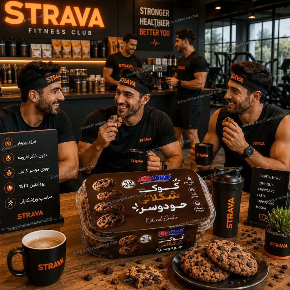 کوکی پروتئینی رژیمی شکلاتی جو دوسر 300 گرمی جوپرو با بهترین قیمت + خرید آنلاین — تصویر ۳