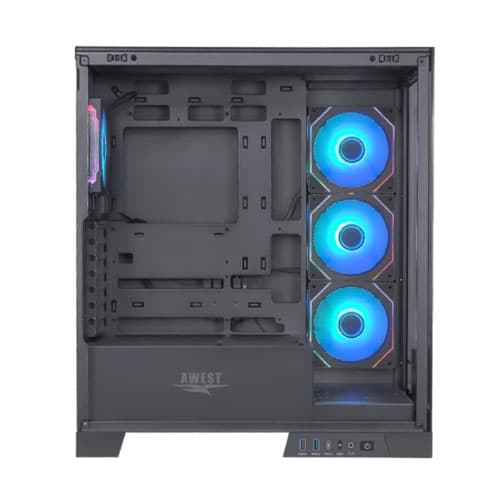 Awest GT-AQ16-MB Mid-Tower Gaming Computer Case — تصویر ۷