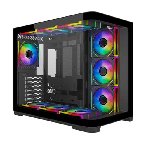 Awest GT-AQ18-MB Mid-Tower Gaming Computer Case