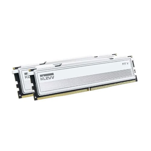 KLEVV Bolt V White (16GBx2) CL30 6400MHz DDR5 Desktop RAM — تصویر ۳