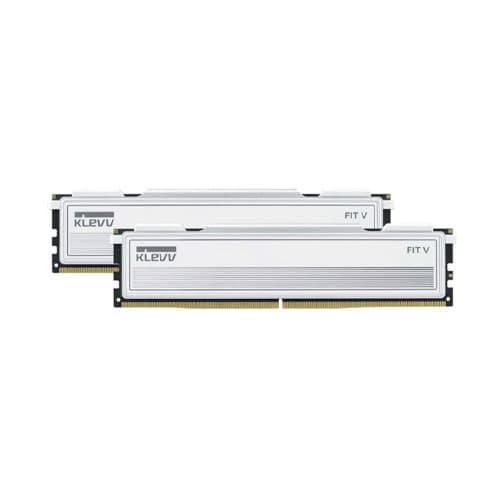 KLEVV Bolt V White (16GBx2) CL30 6400MHz DDR5 Desktop RAM