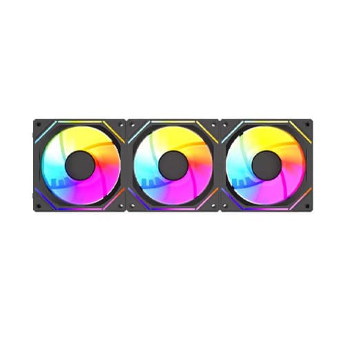 Logikey F433RE Reverse Blade 3 in 1 ARGB Case Cooling Fan — تصویر ۲
