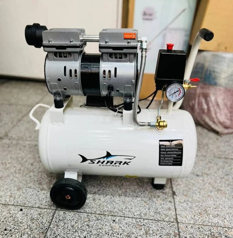 کمپرسور سایلنت ۲۵ لیتری شارک مدل SRK800-25L — تصویر ۲