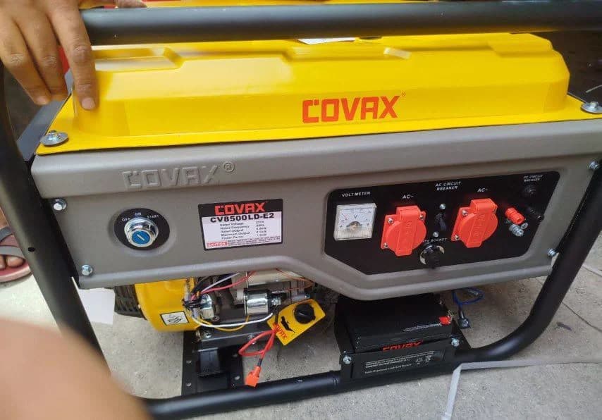 موتور برق بنزینی کواکس مدل COVAX CV8500LDE2