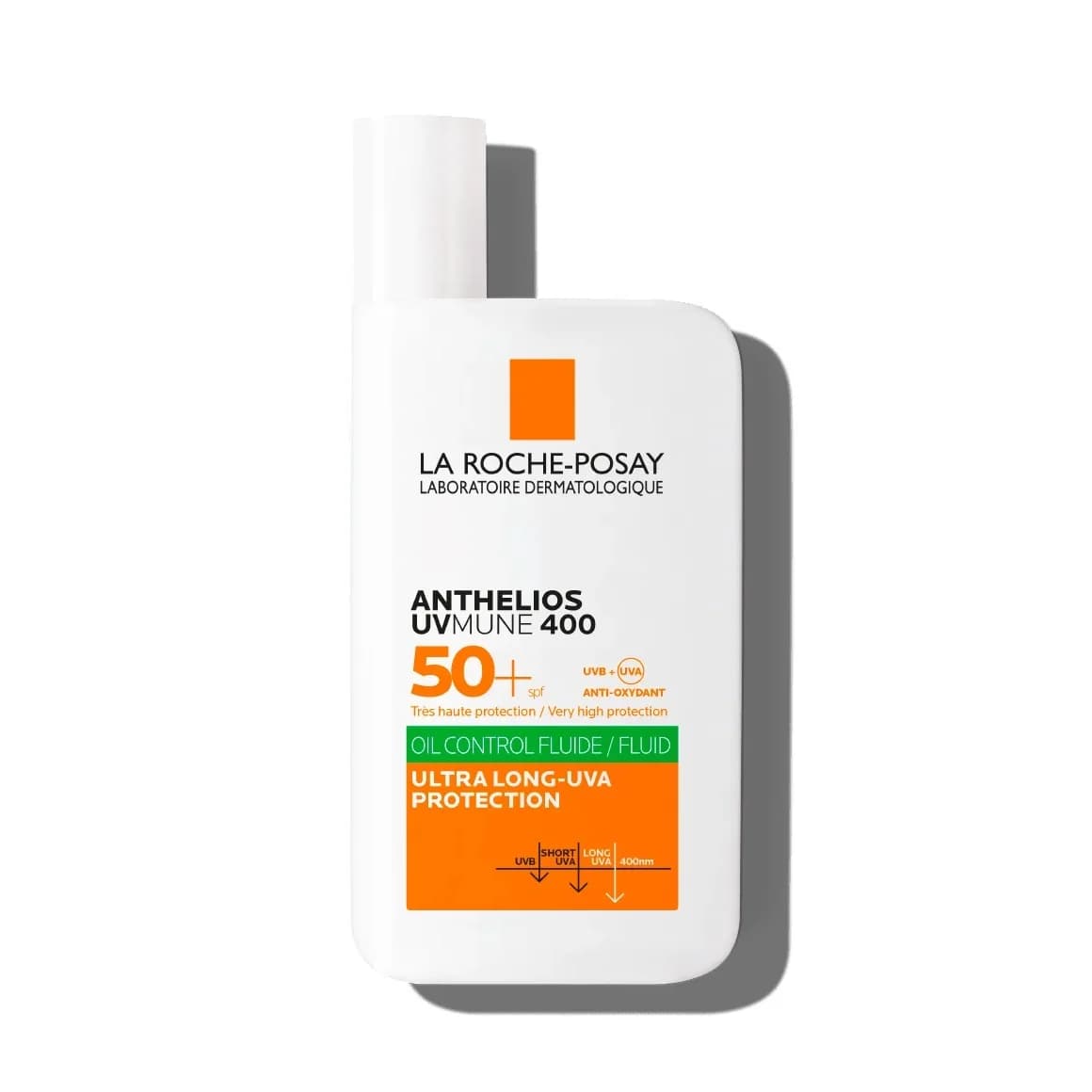 ضد آفتاب لاروش پوزای آنتلیوس UVMune 400 Oil Control Oil Control Fluid حجم 50 میلی‌لیتر