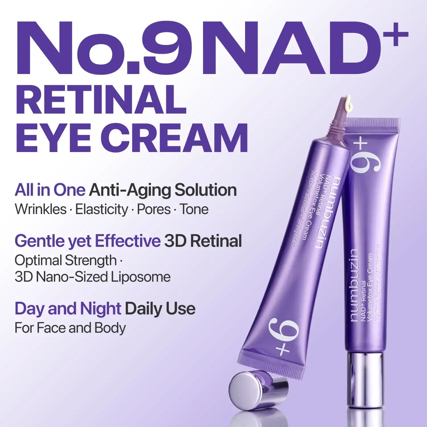 کرم دور چشم NAD و رتینال شماره 9 نامبوزین — تصویر ۷